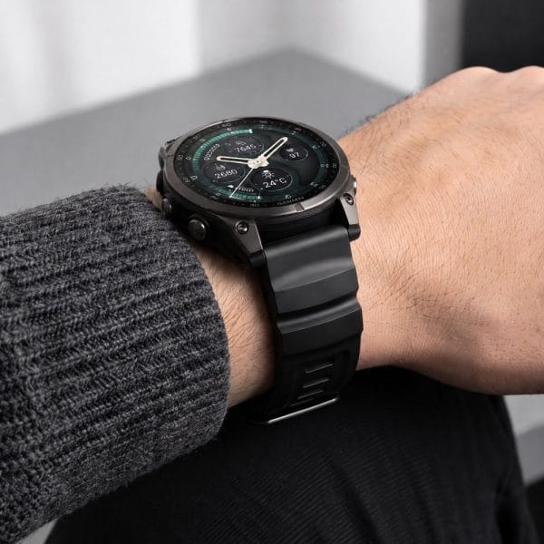 Λουράκι Garmin Fenix 5 / 6 / 6 Pro / 7 / 8 / 8 Pro / 9 / 9 Pro 47mm Tech-Protect Motion Black - Image 6