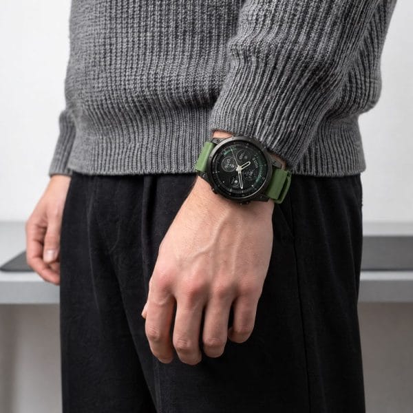 Λουράκι Garmin Fenix 5 / 6 / 6 Pro / 7 / 8 / 8 Pro / 9 / 9 Pro 47mm Tech-Protect Motion Military Green - Image 10