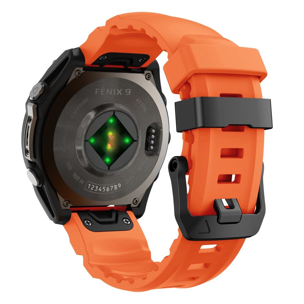 Λουράκι Garmin Fenix 5 / 6 / 6 Pro / 7 / 8 / 8 Pro / 9 / 9 Pro 47mm Tech-Protect Motion Signal Orange - Image 2