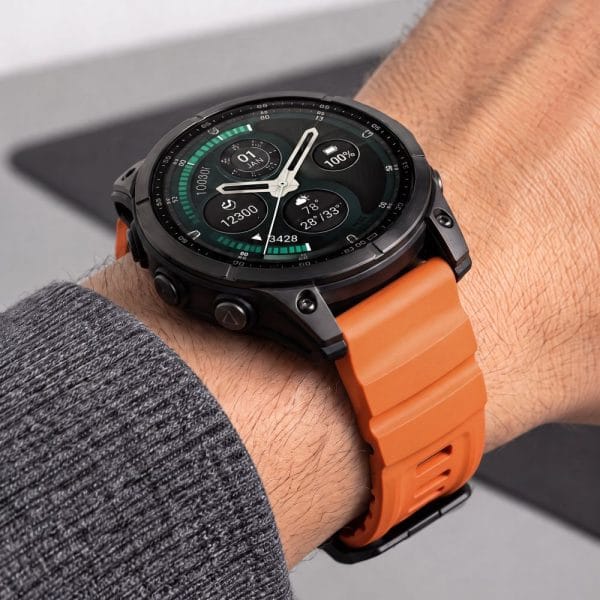 Λουράκι Garmin Fenix 5 / 6 / 6 Pro / 7 / 8 / 8 Pro / 9 / 9 Pro 47mm Tech-Protect Motion Signal Orange - Image 6