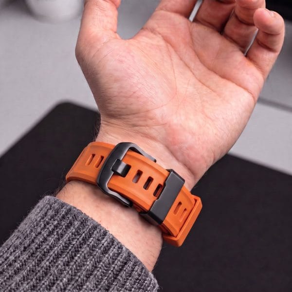 Λουράκι Garmin Fenix 5 / 6 / 6 Pro / 7 / 8 / 8 Pro / 9 / 9 Pro 47mm Tech-Protect Motion Signal Orange - Image 7