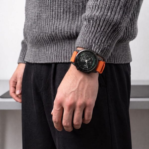 Λουράκι Garmin Fenix 5 / 6 / 6 Pro / 7 / 8 / 8 Pro / 9 / 9 Pro 47mm Tech-Protect Motion Signal Orange - Image 10