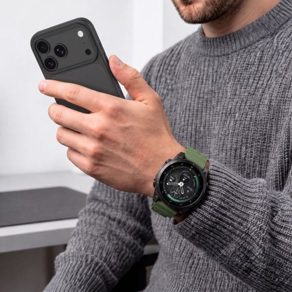 Λουράκι Garmin Fenix 5X / 5X Plus / 6X / 6X Pro / 7X / 8 / 8 Pro / 9 / 9 Pro 51mm Tech-Protect Motion Military Green - Image 8