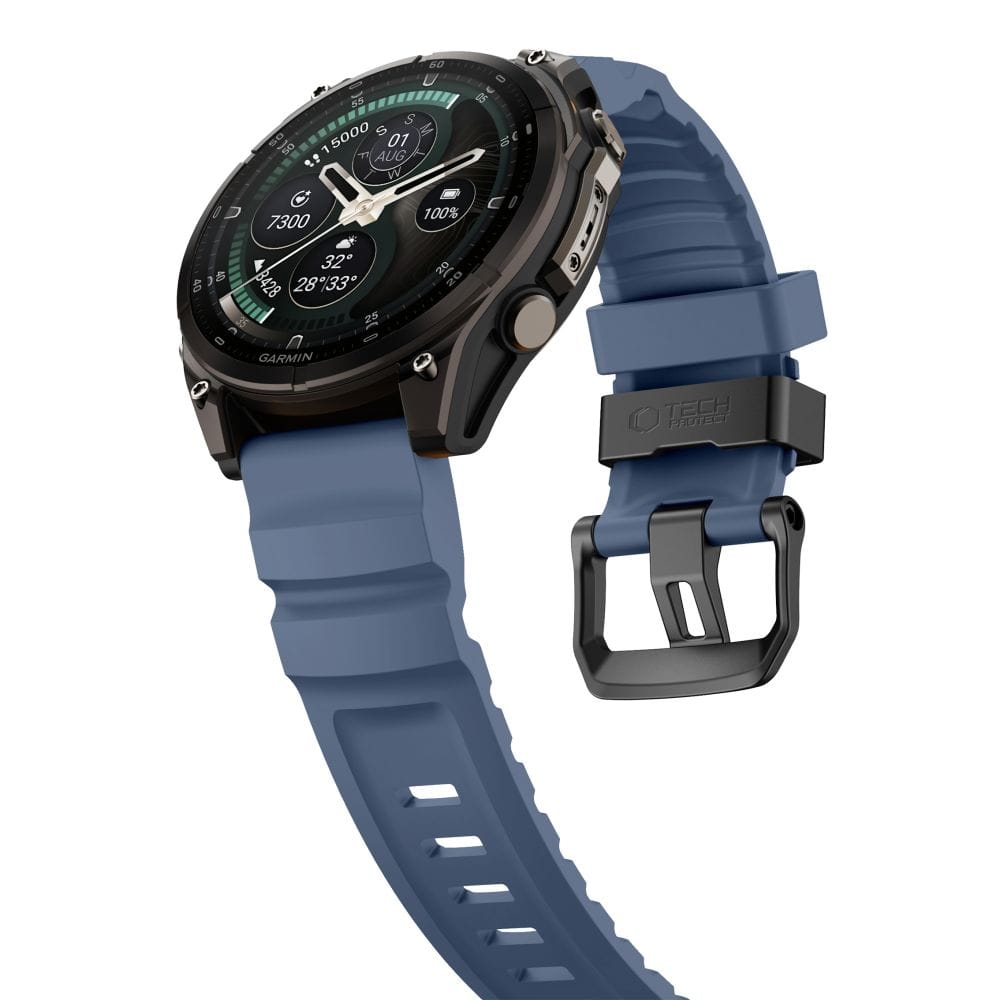 Λουράκι Garmin Fenix 5X / 5X Plus / 6X / 6X Pro / 7X / 8 / 8 Pro / 9 / 9 Pro 51mm Tech-Protect Motion Nautical Blue - Image 3
