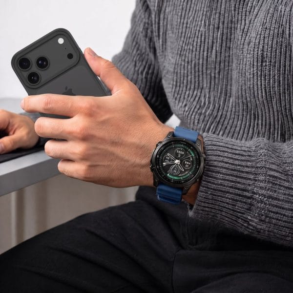 Λουράκι Garmin Fenix 5X / 5X Plus / 6X / 6X Pro / 7X / 8 / 8 Pro / 9 / 9 Pro 51mm Tech-Protect Motion Nautical Blue - Image 8