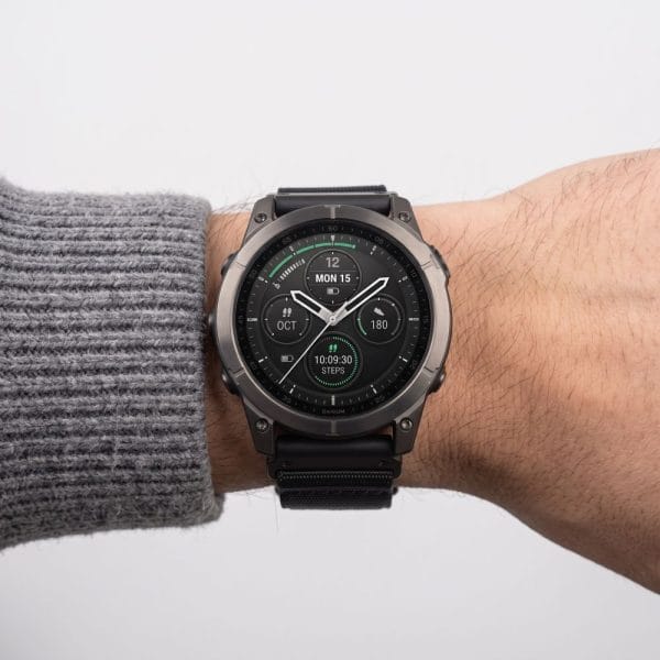 Λουράκι Garmin Fenix 5 / 6 / 6 Pro / 7 / 8 / 8 Pro / 9 / 9 Pro 47mm Tech-Protect Nylon Classic Black - Image 6