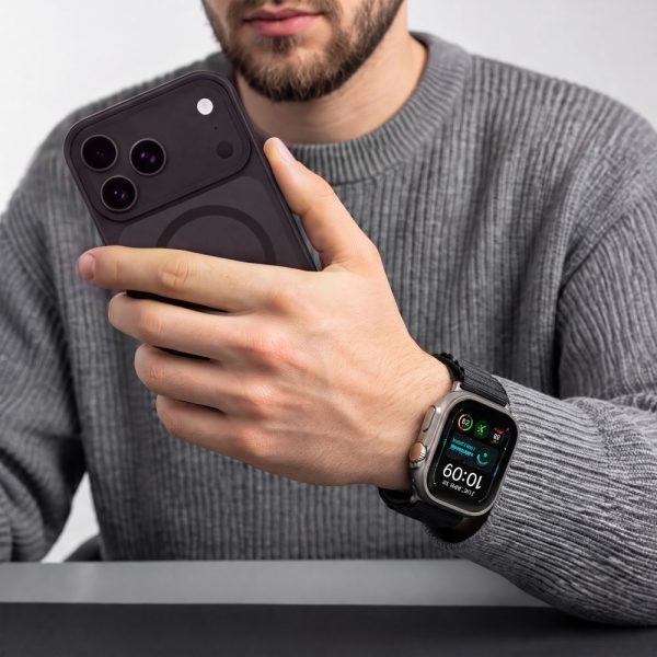 Λουράκι Apple Watch 44/45/46/49mm Tech-Protect Nylon Pro Black - Image 4