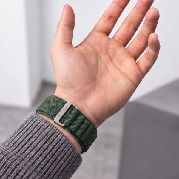 Λουράκι Apple Watch 44/45/46/49mm Tech-Protect Nylon Pro Military Green - Image 5