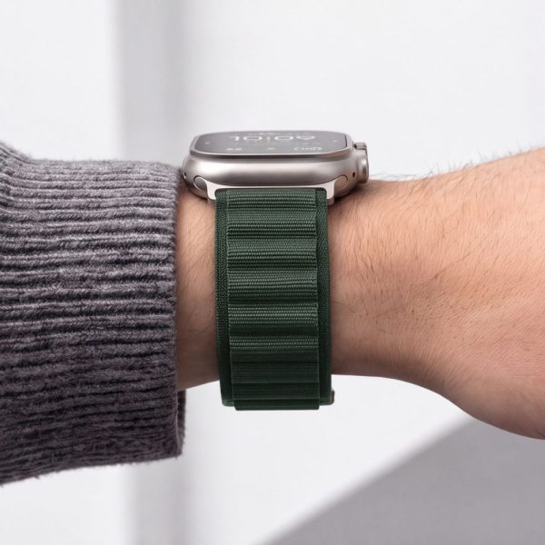 Λουράκι Apple Watch 44/45/46/49mm Tech-Protect Nylon Pro Military Green - Image 6