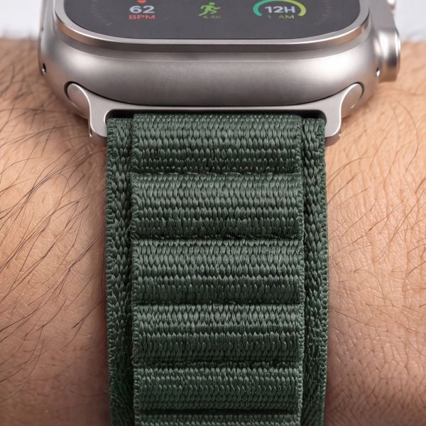 Λουράκι Apple Watch 44/45/46/49mm Tech-Protect Nylon Pro Military Green - Image 7