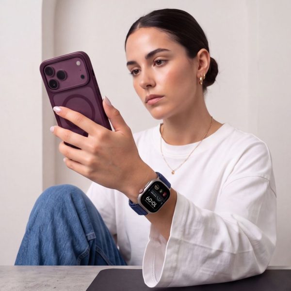 Λουράκι Apple Watch 44/45/46/49mm Tech-Protect Nylon Pro Navy Blue - Image 4