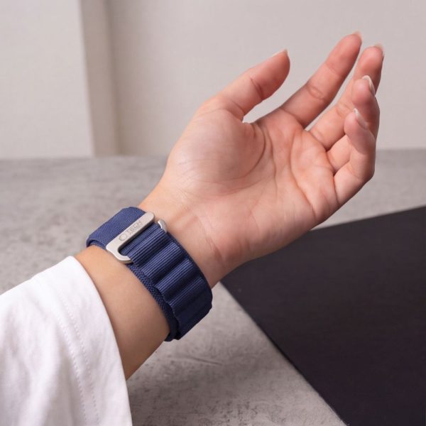 Λουράκι Apple Watch 44/45/46/49mm Tech-Protect Nylon Pro Navy Blue - Image 5