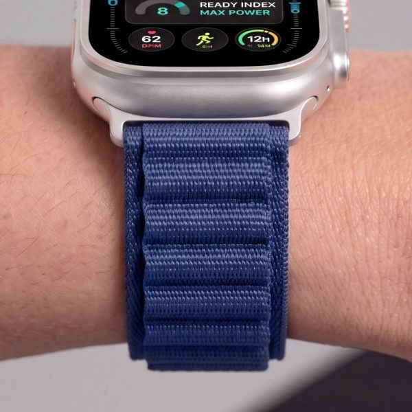 Λουράκι Apple Watch 44/45/46/49mm Tech-Protect Nylon Pro Navy Blue - Image 8