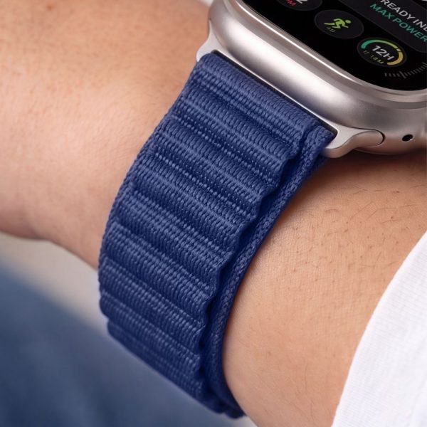 Λουράκι Apple Watch 44/45/46/49mm Tech-Protect Nylon Pro Navy Blue - Image 9
