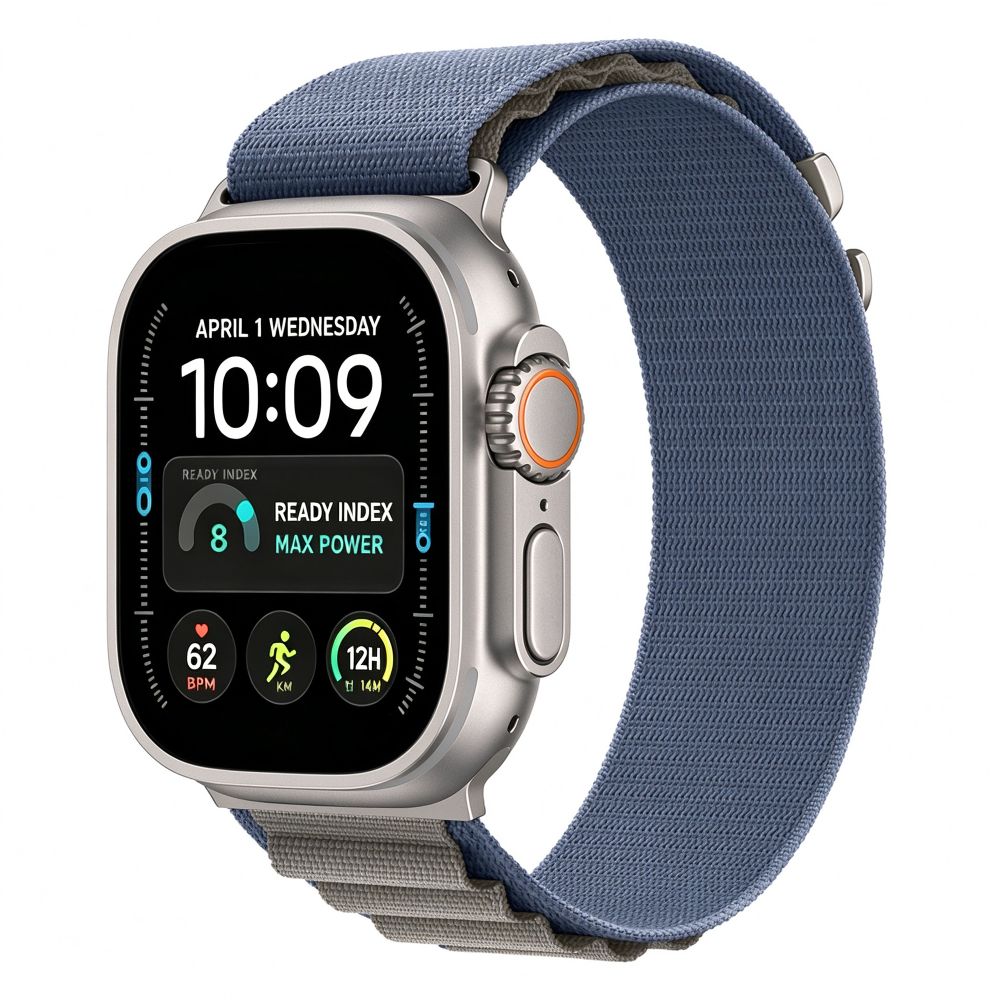 Λουράκι Apple Watch 44/45/46/49mm Tech-Protect Nylon Pro Navy/Grey - Image 2
