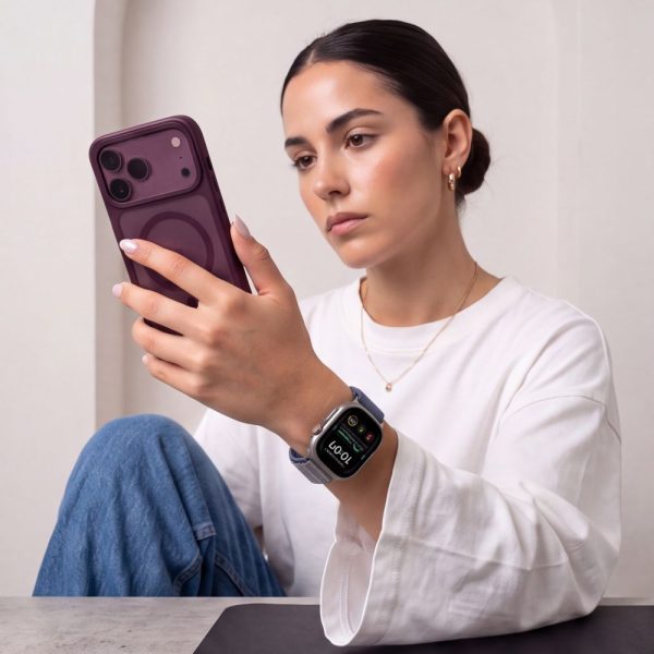 Λουράκι Apple Watch 44/45/46/49mm Tech-Protect Nylon Pro Navy/Grey - Image 4
