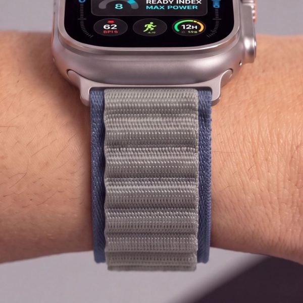 Λουράκι Apple Watch 44/45/46/49mm Tech-Protect Nylon Pro Navy/Grey - Image 6