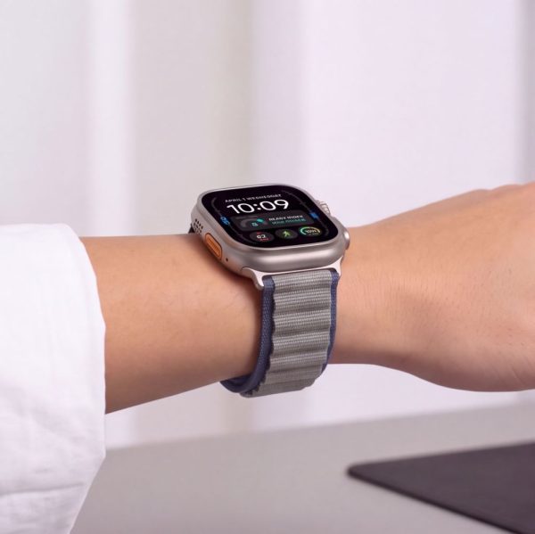 Λουράκι Apple Watch 44/45/46/49mm Tech-Protect Nylon Pro Navy/Grey - Image 8