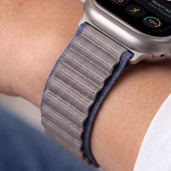 Λουράκι Apple Watch 44/45/46/49mm Tech-Protect Nylon Pro Navy/Grey - Image 9