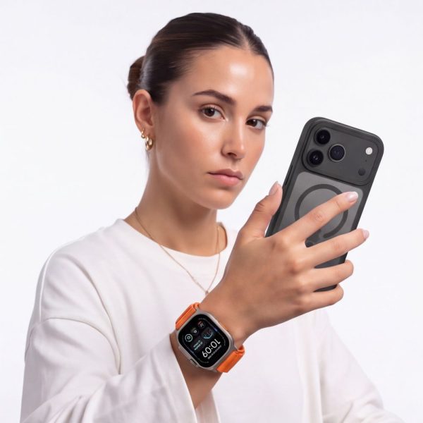 Λουράκι Apple Watch 44/45/46/49mm Tech-Protect Nylon Pro Orange - Image 4