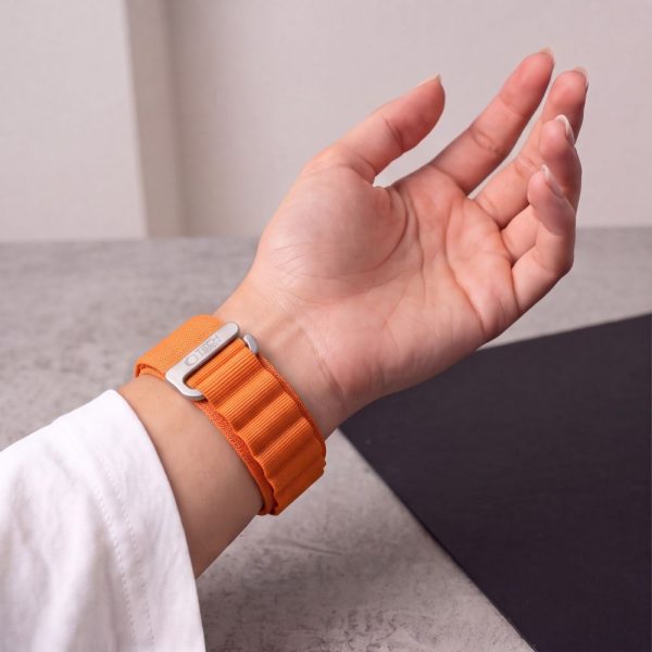 Λουράκι Apple Watch 44/45/46/49mm Tech-Protect Nylon Pro Orange - Image 6