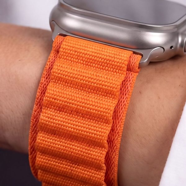 Λουράκι Apple Watch 44/45/46/49mm Tech-Protect Nylon Pro Orange - Image 8