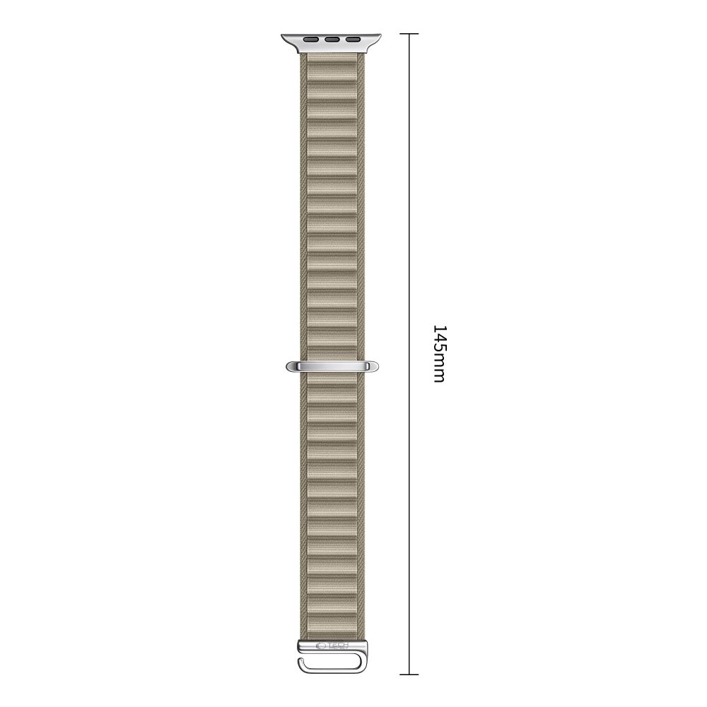 Λουράκι Apple Watch 44/45/46/49mm Tech-Protect Nylon Pro Titanium/Olive - Image 3