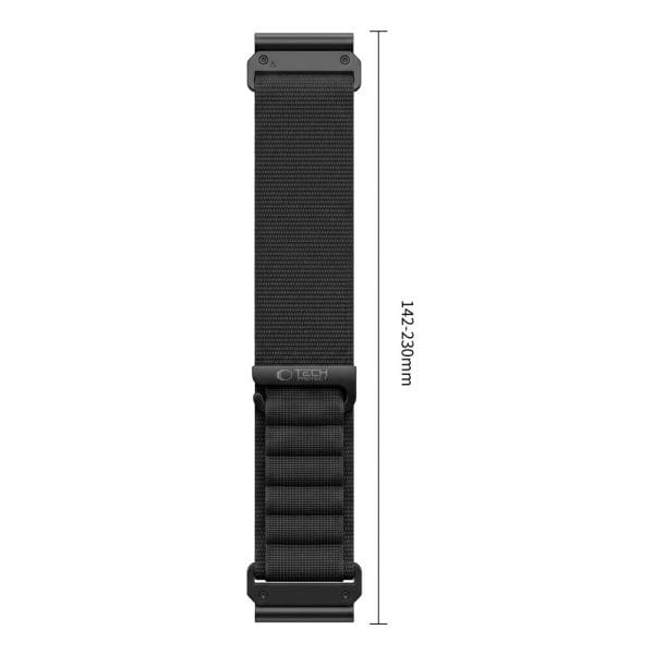 Λουράκι Garmin Fenix 5 / 6 / 6 Pro / 7 / 8 / 8 Pro / 9 / 9 Pro 47mm Tech-Protect Nylon Pro Black - Image 7