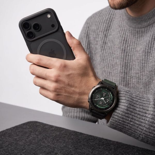 Λουράκι Garmin Fenix 5X / 5X Plus / 6X / 6X Pro / 7X / 8 / 8 Pro / 9 / 9 Pro 51mm Tech-Protect Nylon Pro Green/Black - Image 4