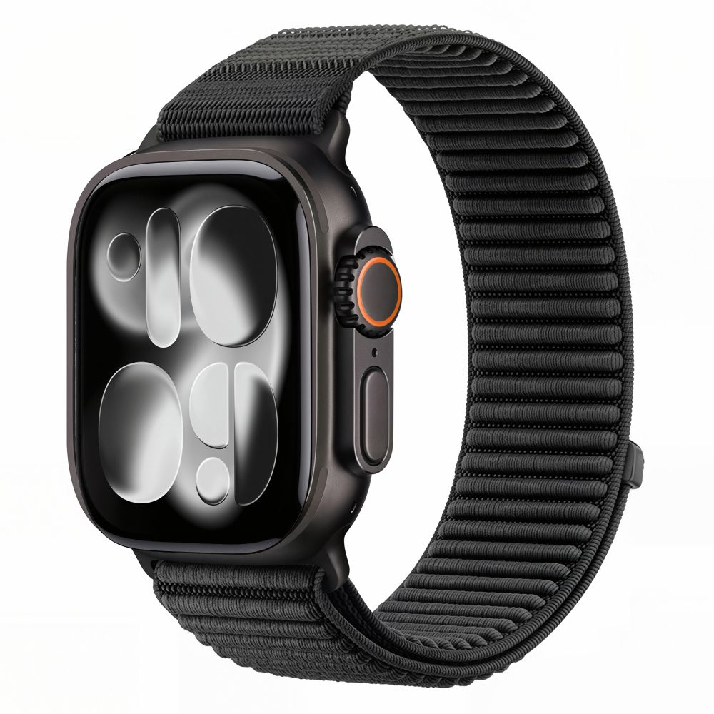 Λουράκι Apple Watch 40/41/42mm Tech-Protect NylonLoop Black