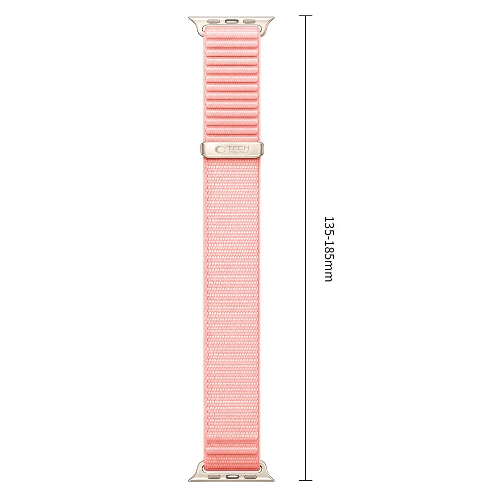 Λουράκι Apple Watch 40/41/42mm Tech-Protect NylonLoop Blush Pink - Image 3