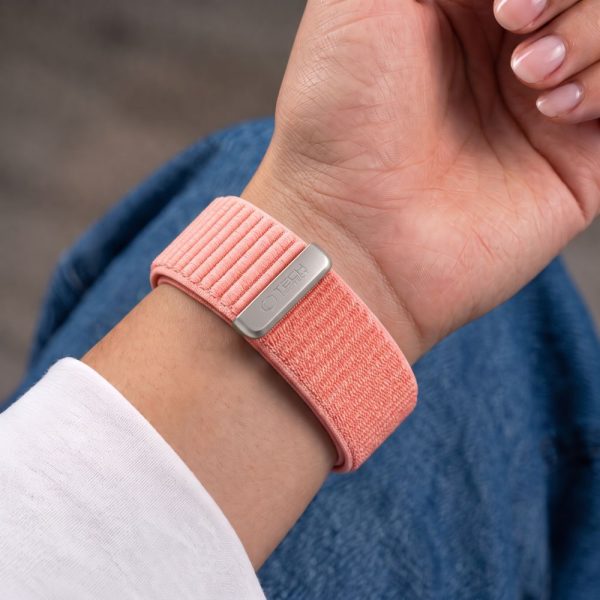 Λουράκι Apple Watch 40/41/42mm Tech-Protect NylonLoop Blush Pink - Image 5