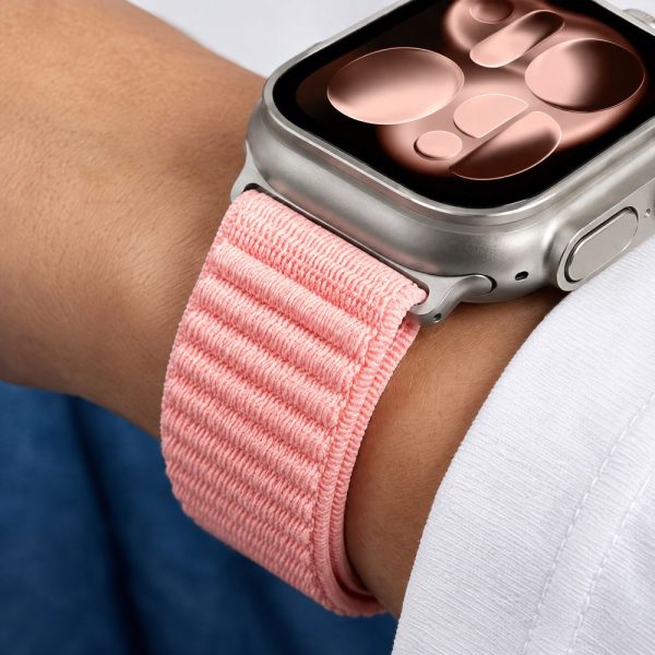 Λουράκι Apple Watch 40/41/42mm Tech-Protect NylonLoop Blush Pink - Image 7