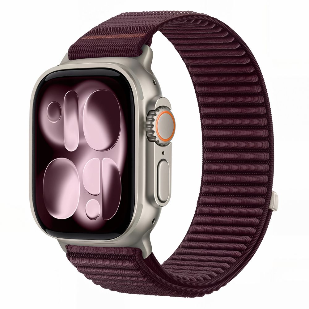 Λουράκι Apple Watch 40/41/42mm Tech-Protect NylonLoop Deep Burgundy