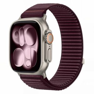 Λουράκι Apple Watch 44/45/46/49mm Tech-Protect NylonLoop Deep Burgundy