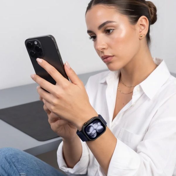 Λουράκι Apple Watch 44/45/46/49mm Tech-Protect NylonLoop Navy Blue - Image 4