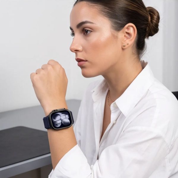 Λουράκι Apple Watch 44/45/46/49mm Tech-Protect NylonLoop Navy Blue - Image 7