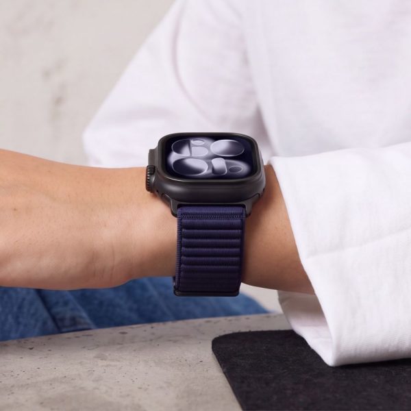 Λουράκι Apple Watch 44/45/46/49mm Tech-Protect NylonLoop Navy Blue - Image 8