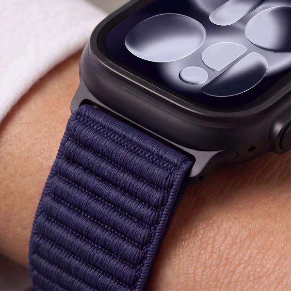 Λουράκι Apple Watch 44/45/46/49mm Tech-Protect NylonLoop Navy Blue - Image 9
