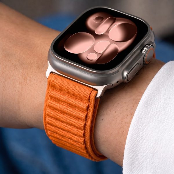 Λουράκι Apple Watch 44/45/46/49mm Tech-Protect NylonLoop Orange - Image 8