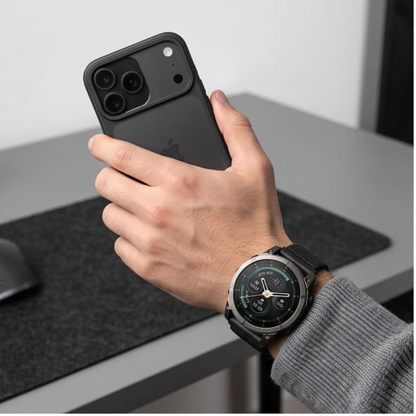 Λουράκι Garmin Fenix 9 Pro / 9 / 8 Pro / 8 / 7 / 6 Pro / 6 / 5 47mm Tech-Protect NylonLoop Black - Image 8