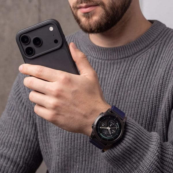 Λουράκι Garmin Fenix 9 Pro / 9 / 8 Pro / 8 / 7 / 6 Pro / 6 / 5 47mm Tech-Protect NylonLoop Navy Blue - Image 4