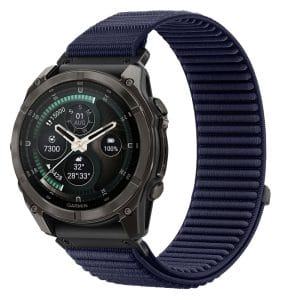 Μπλε λουράκι Tech-Protect NylonLoop για Garmin Fenix 9 Pro / 9 / 8 Pro / 8 και συμβατά μοντέλα 47mm
