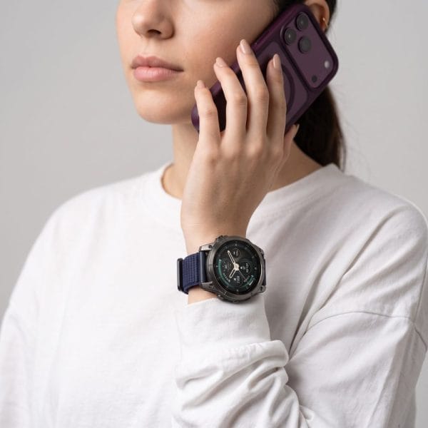 Λουράκι Garmin Fenix 9 Pro / 9 / 8 Pro / 8 / 7 / 6 Pro / 6 / 5 47mm Tech-Protect NylonLoop Navy Blue - Image 7
