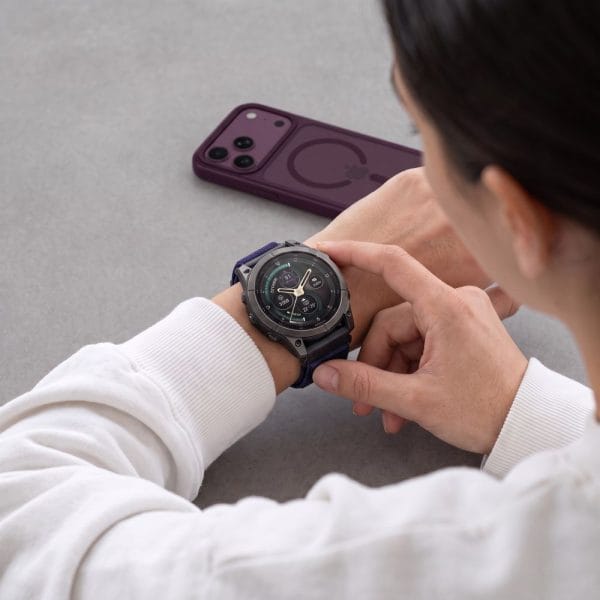 Λουράκι Garmin Fenix 9 Pro / 9 / 8 Pro / 8 / 7 / 6 Pro / 6 / 5 47mm Tech-Protect NylonLoop Navy Blue - Image 8