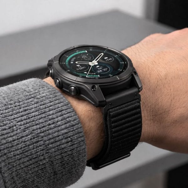 Λουράκι Garmin Fenix 5X / 5X Plus / 6X / 6X Pro / 7X / 8 / 8 Pro / 9 / 9 Pro 51mm Tech-Protect NylonLoop Black - Image 7
