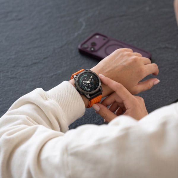 Λουράκι Garmin Fenix 5X / 5X Plus / 6X / 6X Pro / 7X / 8 / 8 Pro / 9 / 9 Pro 51mm Tech-Protect NylonLoop Signal Orange - Image 8