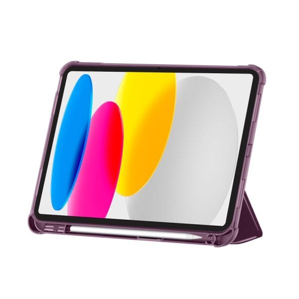 Θήκη iPad 11″ 2025 / 10.9″ 2022 Tech-Protect SC Pen Hybrid Crystal Burgundy - Image 5