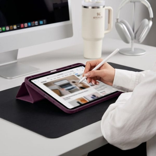 Θήκη iPad 11″ (2025) / 10.9″ (2022) Tech-Protect SC Pen Burgundy - Image 8