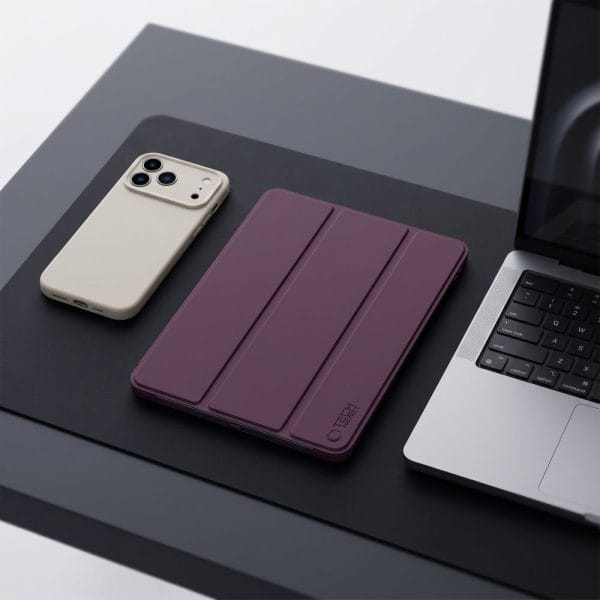 Θήκη iPad 11″ (2025) / 10.9″ (2022) Tech-Protect SC Pen Burgundy - Image 9